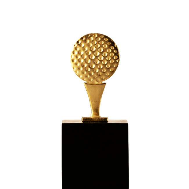 Trophée golf coupe création