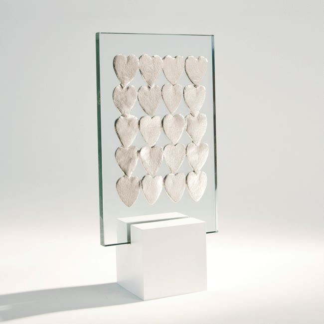 Trophée verre fabrication création