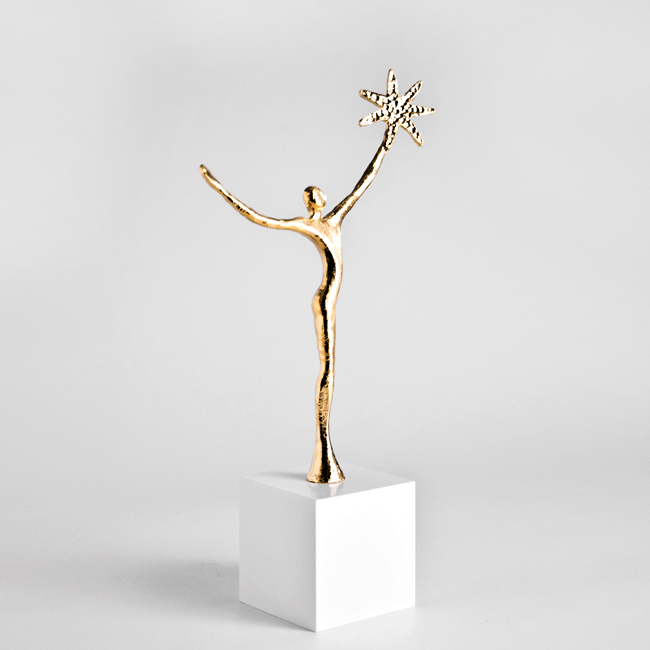 Création d'un trophée sur mesure pour SODEXO