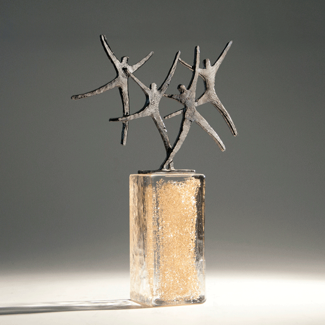cadeaux d'affaires sculpture moderne 