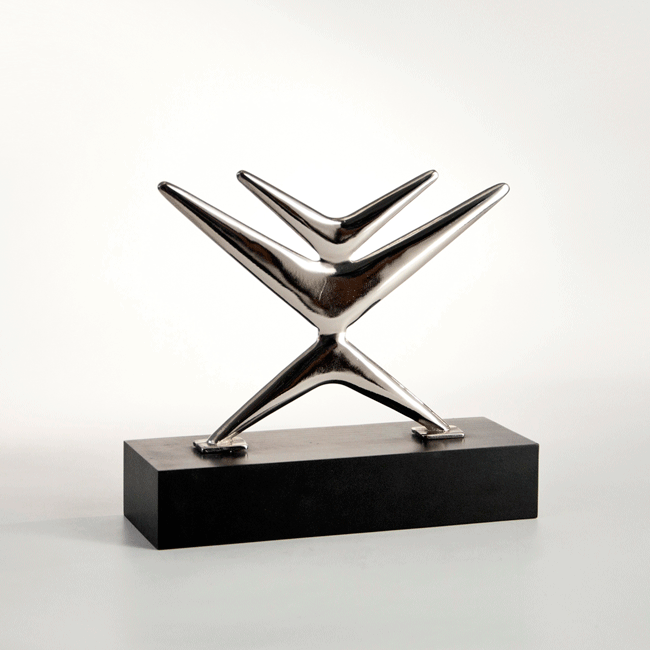 Création d'un trophée sur mesure pour Microsoft