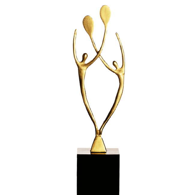Trophée tennis fabrication bronze