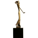 Trophée golf sur mesure