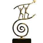 trophée en métal Ascension