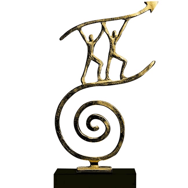  Trophée en métal Ascension