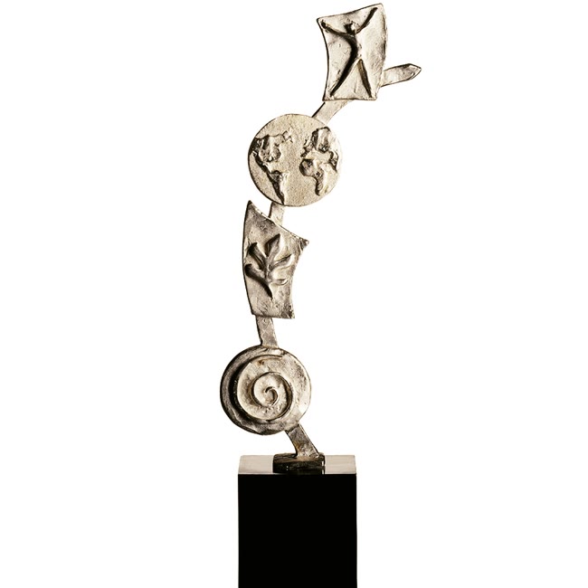  Trophée en métal Bio 