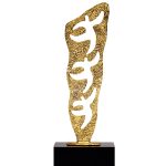 Trophée en métal Egée