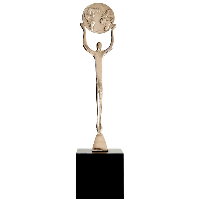 Trophée métal international