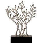 Trophée en métal Humana