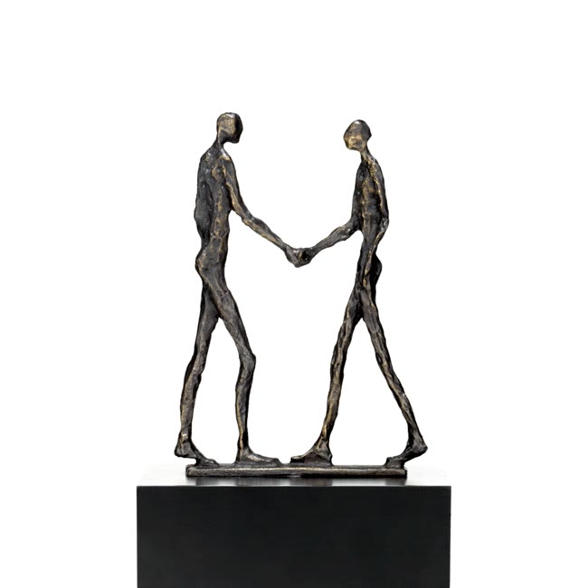 Trophée bronze partenariat entreprise