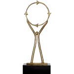 Trophée en métal Mobilis