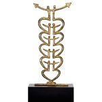 Trophée en métal Mutua