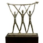 Trophée en métal Olympe