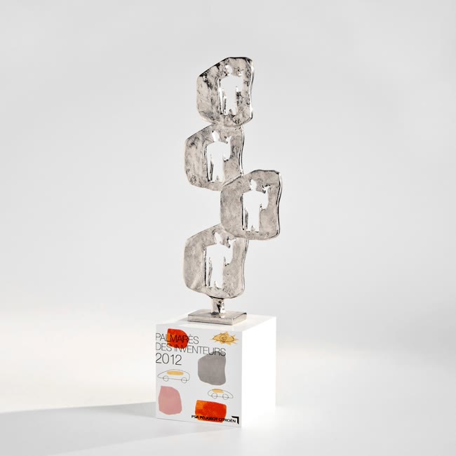 Création d'un trophée sur mesure pour PSA