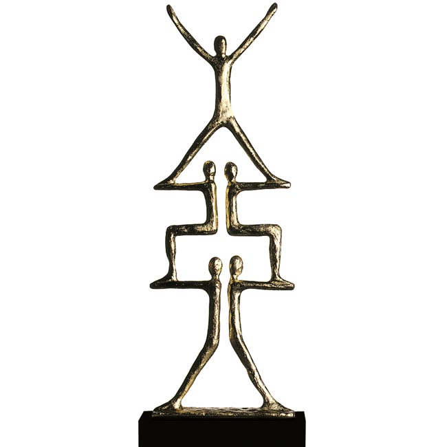 Trophée en métal Pyramide