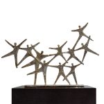 Trophée en métal Réso
