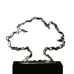 Trophée en métal arbre Séquoïa