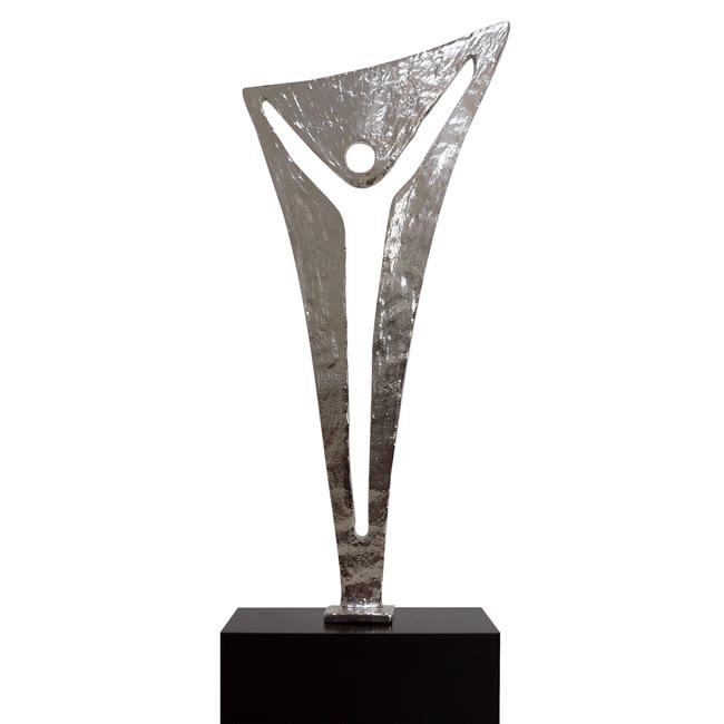 Trophée en métal Silhouette