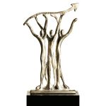 Trophée en métal Sylva Flèche