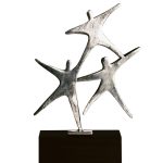 Trophée en métal Triade
