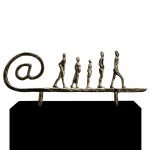 Trophée en bronze Web