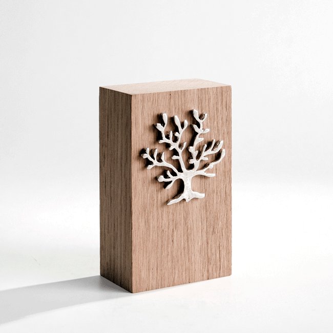 trophée bois arbre 